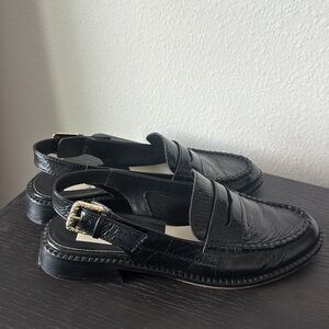 Black Slingback Dolce Vita Loafers